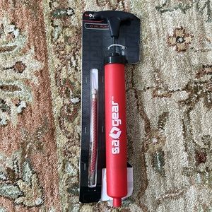 S.A. Gear Ball Inflation Pump With Extension Hose